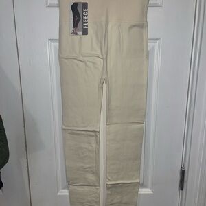 ShoSho Body Slimming Cream Fleece Leggings OS NWT
